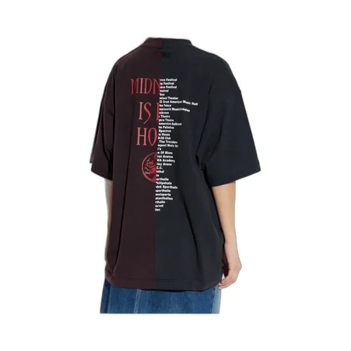 Vetements Graphic Printed Crewneck T-Shirt