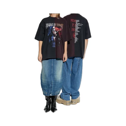 Vetements Graphic Printed Crewneck T-Shirt