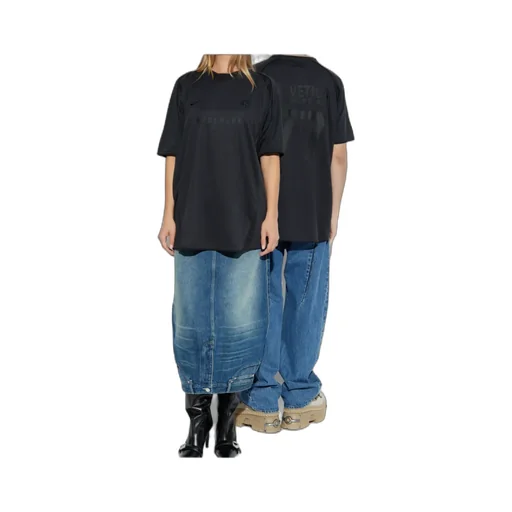 Vetements Logo Printed Crewneck T-Shirt