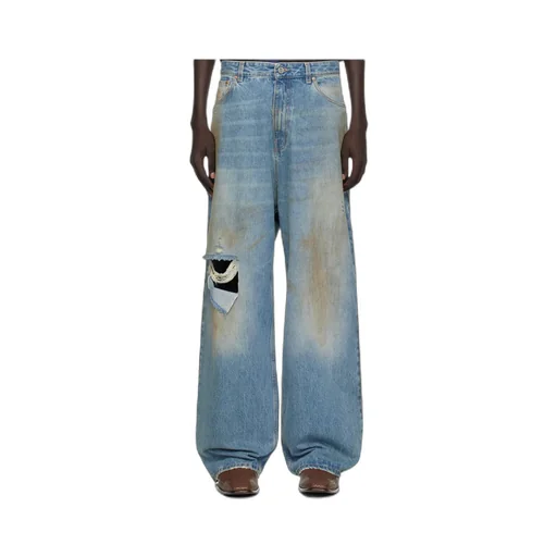 Distressed Baggy Jeans