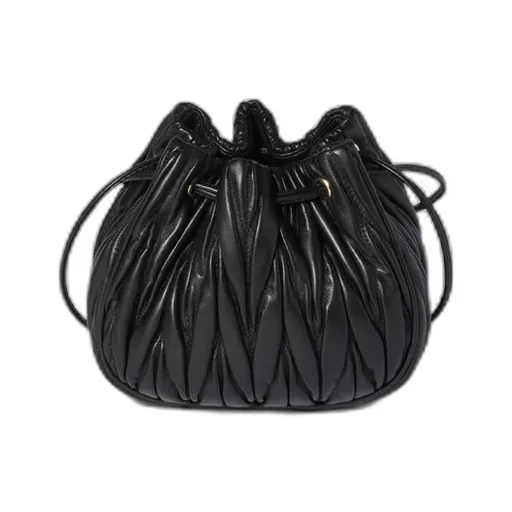 Matelassé Nappa Leather Pouch