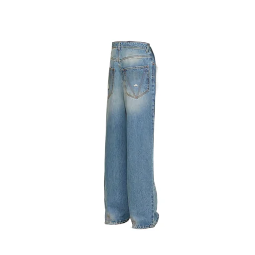 Distressed Baggy Jeans
