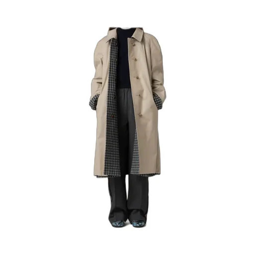 Miu Miu Button-Up Long Coat