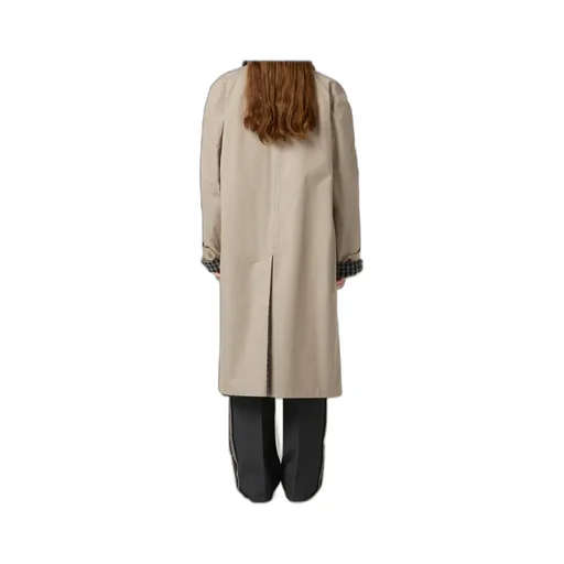 Miu Miu Button-Up Long Coat
