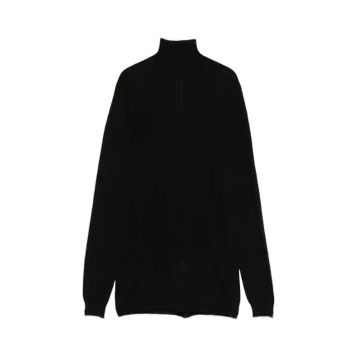 High-Neck Wool Sweater