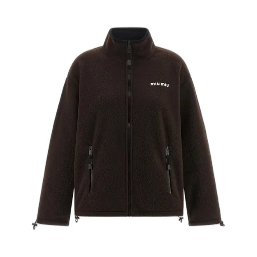 Miu Miu Zip-Up Sweatshirt