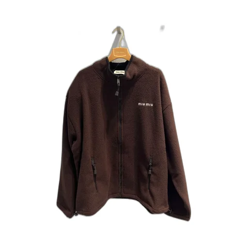 Miu Miu Zip-Up Sweatshirt