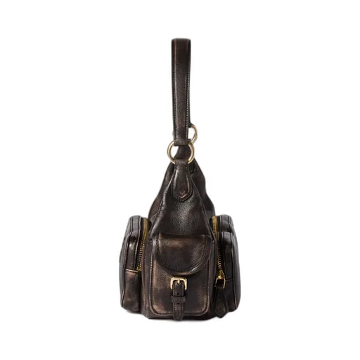 Pocket Nappa Leather Bag