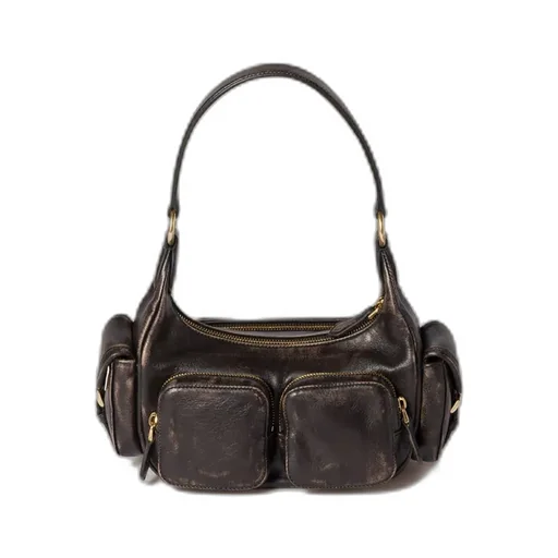 Pocket Nappa Leather Bag