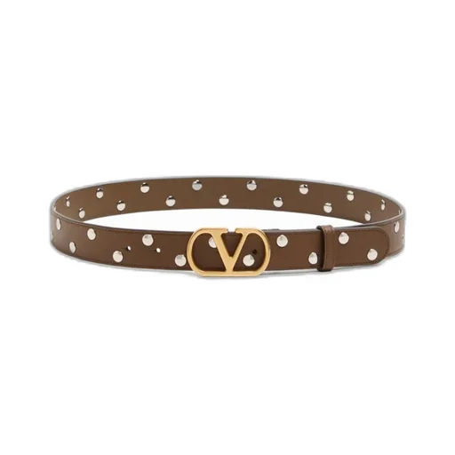 Vlogo Signature Belt In Shiny Calfskin 30 Mm