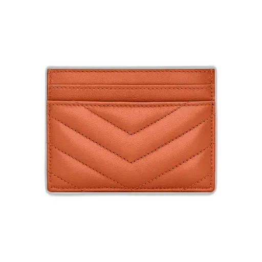 Saint Laurent Cassandre Matelassé Quilted Card Case