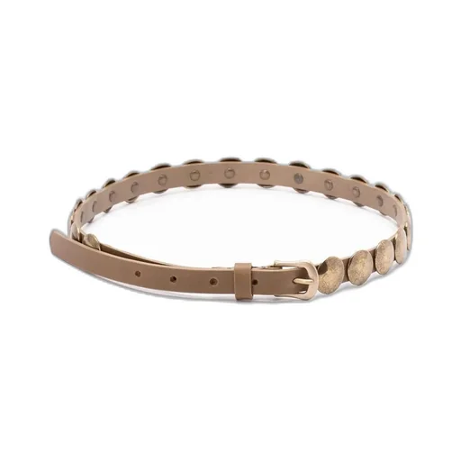 Golden Goose Deluxe Brand Trinidad Stud Embellished Buckle Belt