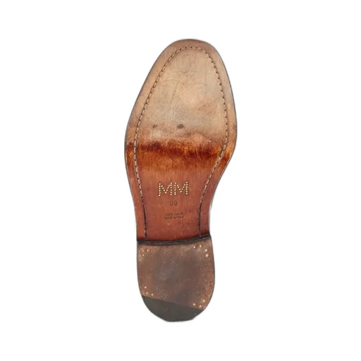 Maison Margiela Cut Round Toe Lace-Up Shoes