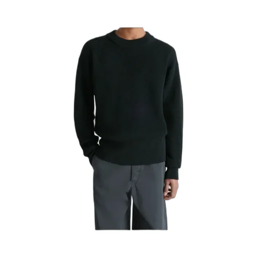 Lemaire Crewneck Ribbed Sweatshirt