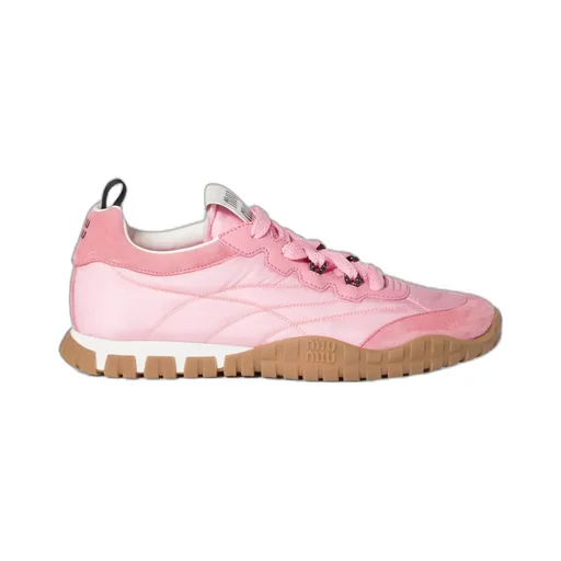 Tyre Technical Fabric And Suede Sneakers