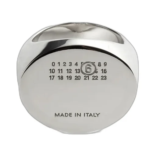 Mm6 Maison Margiela Numeric Signet Ring
