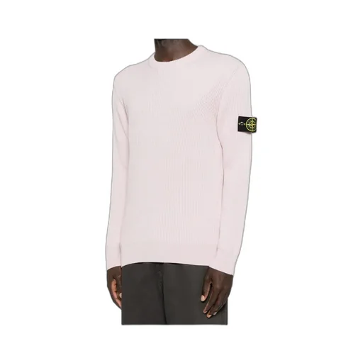 Ribbed Crew-Neck Sweater