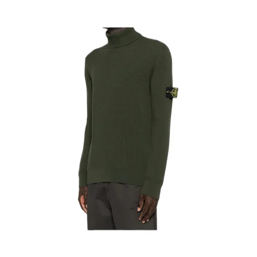 Ribbed Turtleneck Sweater