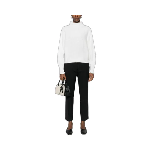Twinset	Mock-Neck Ruffled Jumper