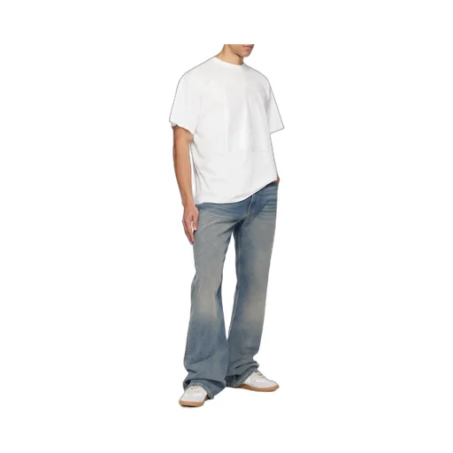 Mm6 Maison Margiela Logo Patch Bootcut Jeans