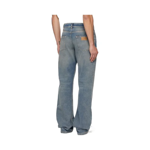 Mm6 Maison Margiela Logo Patch Bootcut Jeans
