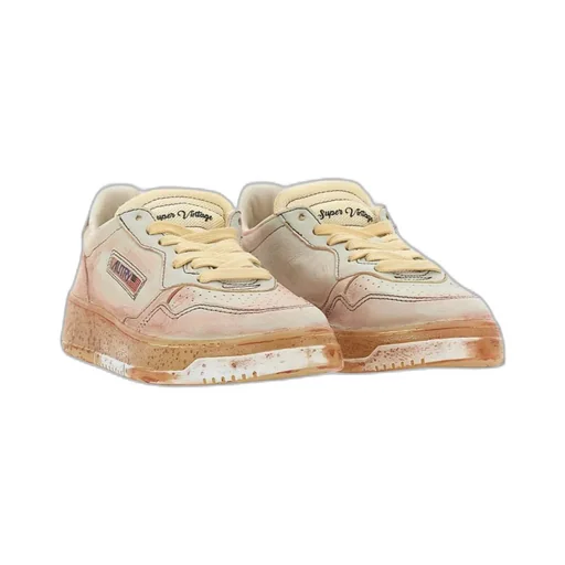 Leather Panelled Sneakers