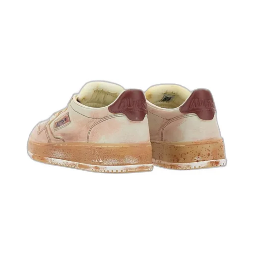 Leather Panelled Sneakers