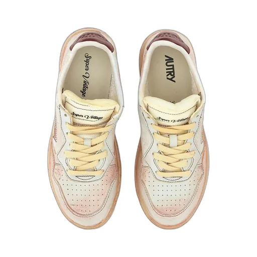 Leather Panelled Sneakers