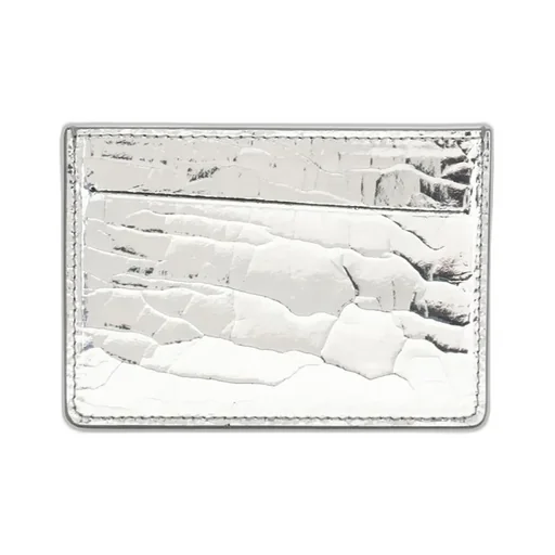 Maison Margiela Cracked-Effect Cardholder