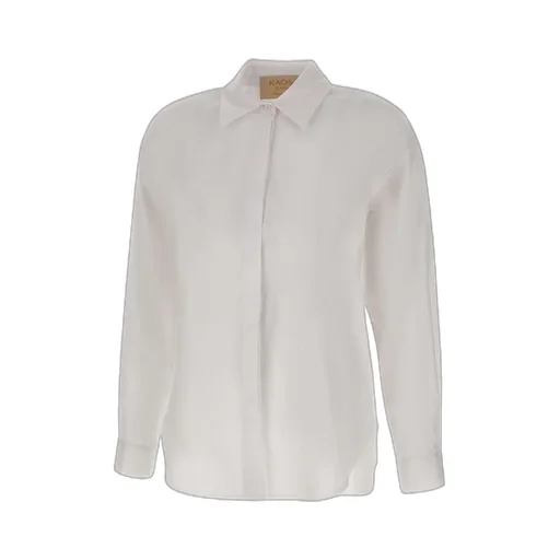Classic-Collar Cotton Shirt