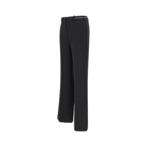 Chain-Trimmed Trousers
