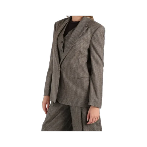 Kaos Micro Houndstooth Blazer