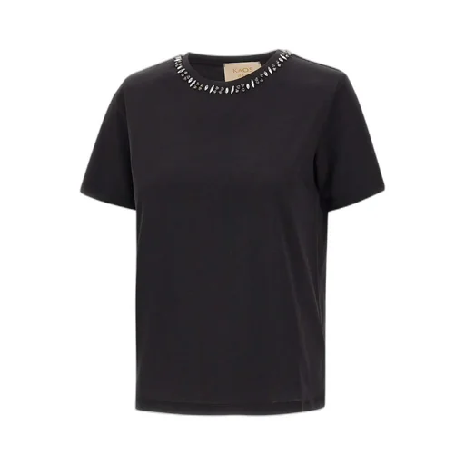 Crystal-Embellished Crew-Neck T-Shirt