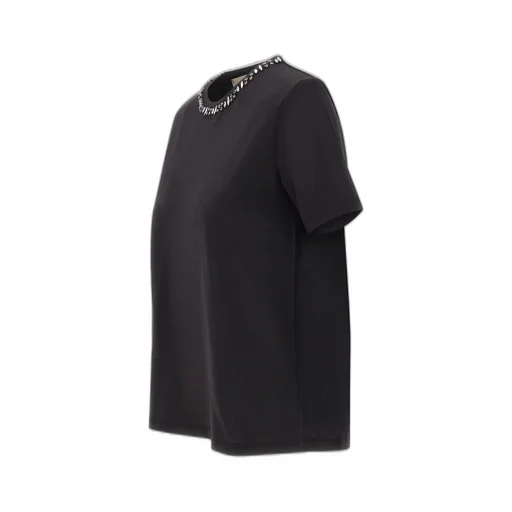 Crystal-Embellished Crew-Neck T-Shirt