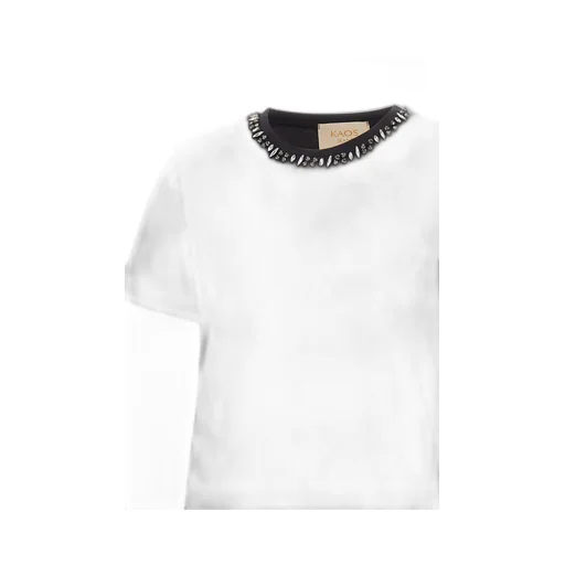 Crystal-Embellished Crew-Neck T-Shirt