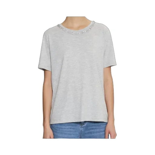 Crystal-Embellished Crew-Neck T-Shirt