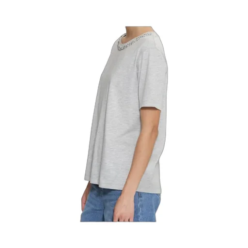 Crystal-Embellished Crew-Neck T-Shirt