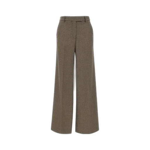 Check-Pattern Trousers