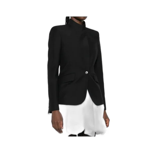 Single-Breasted Tailored Blazer