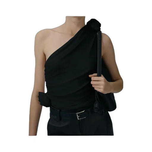 Magda Butrym One Shoulder T-Shirt