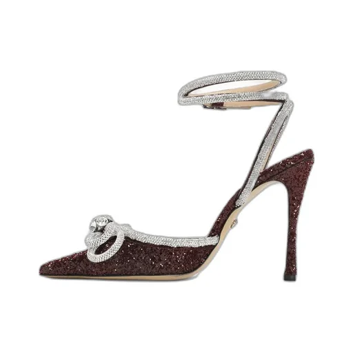 Slingback High-Heeled Sandals