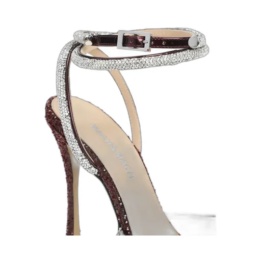 Slingback High-Heeled Sandals