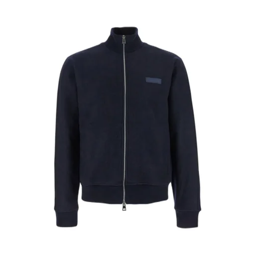 Givenchy Logo Patch High-Neck Jacket