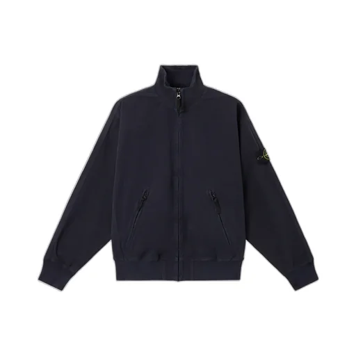 Oversized-Fit Track Jacket With Zip Pockets
