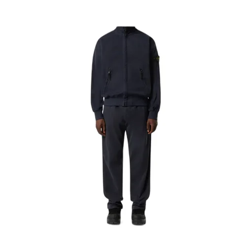 Oversized-Fit Track Jacket With Zip Pockets