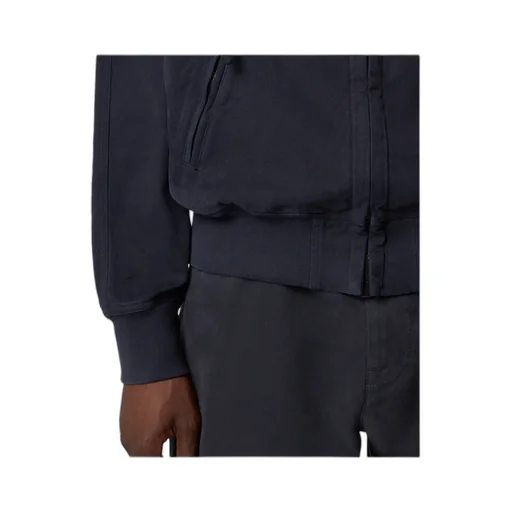 Oversized-Fit Track Jacket With Zip Pockets