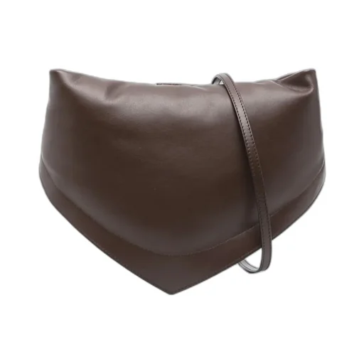 Logo Embossed Shoulder Bag