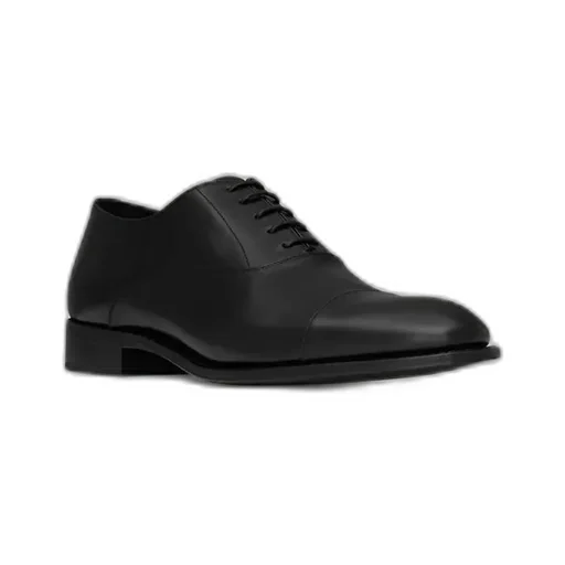 Saint Laurent Adrien Lace-Up Oxford Loafers