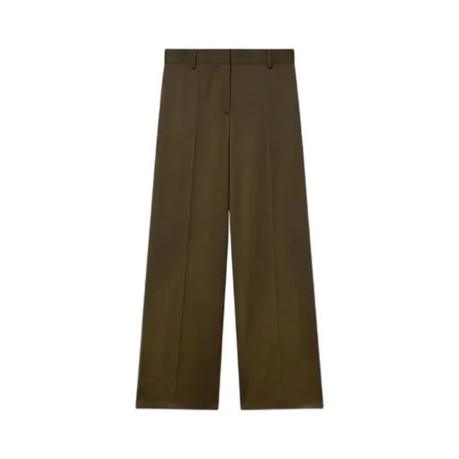 Stella Mccartney Pleat Straight-Leg Pants