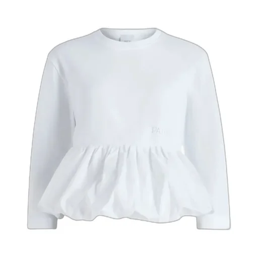 Ruffle-Hem T-Shirt